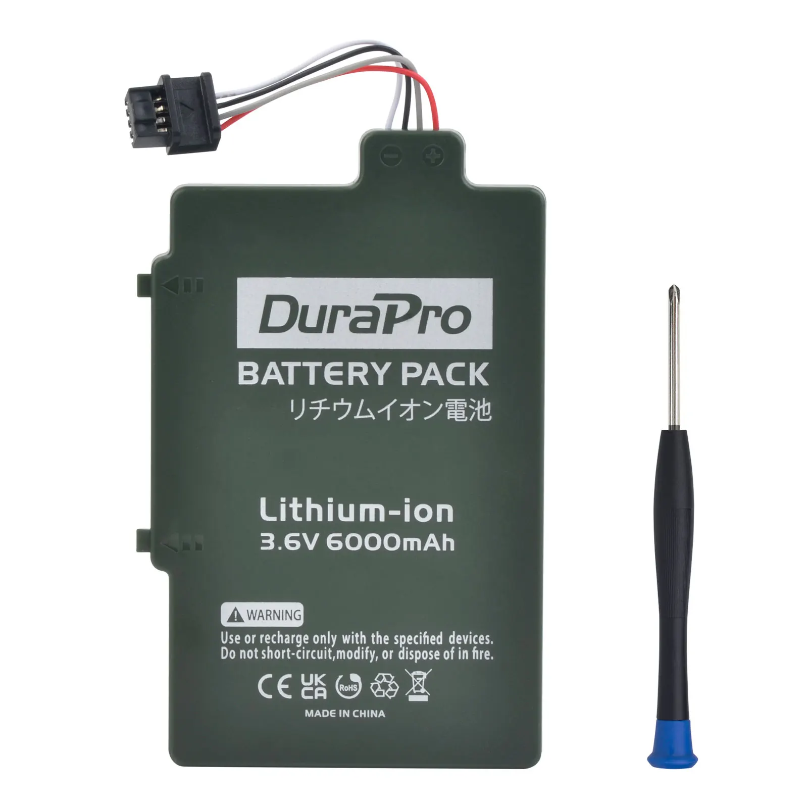 

DuraPro 6000mAh Li-ion Bateria WUP-001 WUP-012 Battery for Nintendo Wii U Gamepad WUP-010 Battery with free Tool