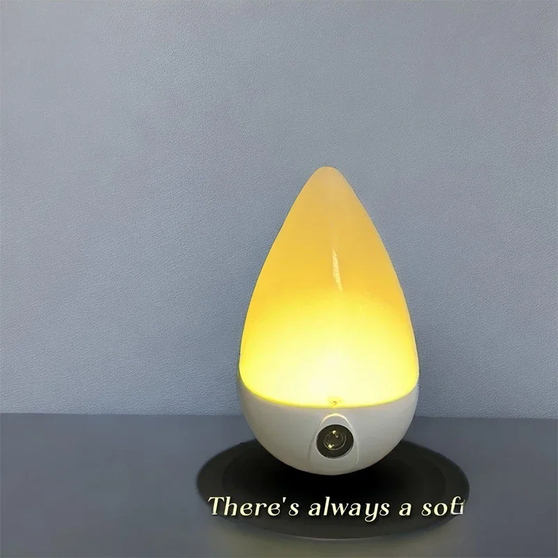 Wireless LED Night light with Motion Sensor EU US Plug-in Auto Dusk to Dawn Sensor Energy Efficient Lamp For Kids Children Home