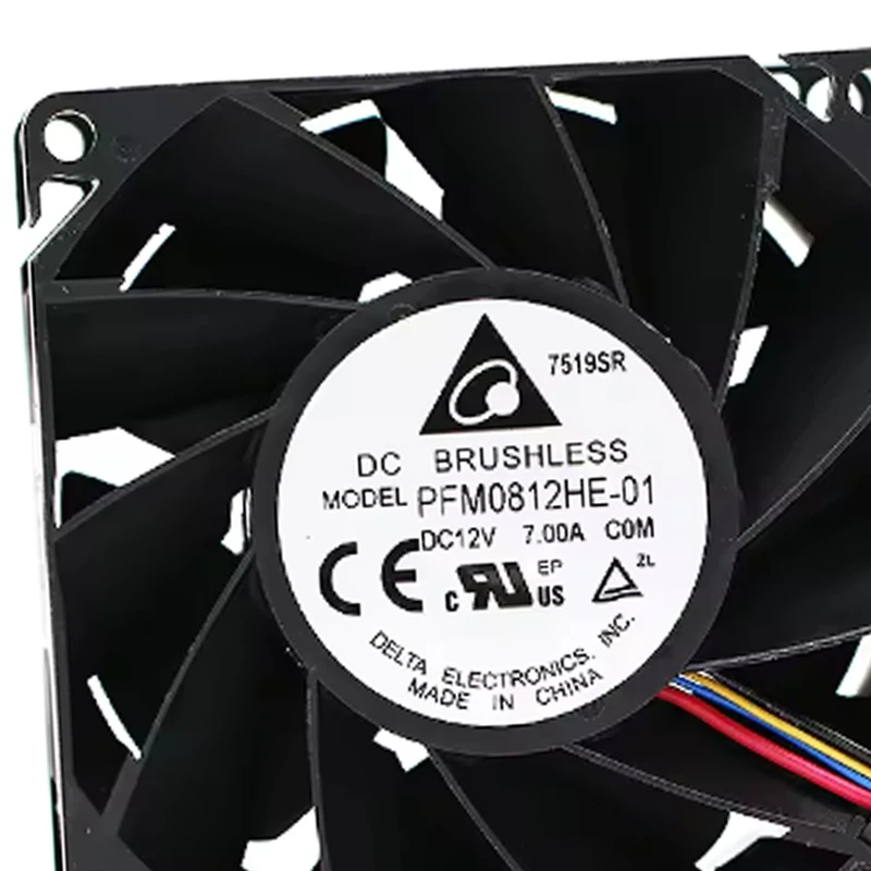 New for delta PFM0812HE-01 A01 DC 12V 7.00A 80x80x38mm Server powerful axial cooling Fan