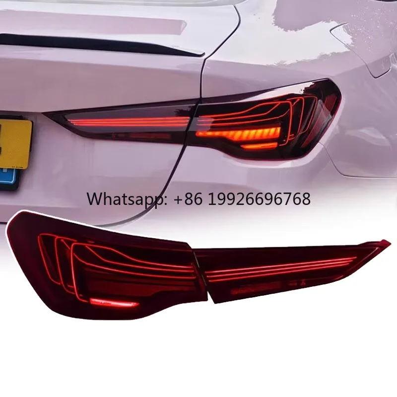 

Upgraded Tail Lights for BMW G22 G23 G82 G26 LED Laser Taillights 2021-2023 425i 430i Rear Trunk Stop Brake Dynamic Signal