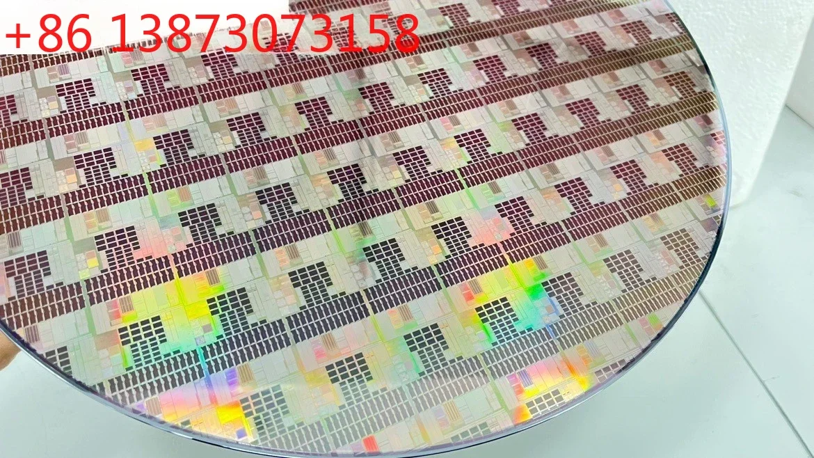 Wafer silicon wafer lithography 12 inch circuit chip semiconductor silicon wafer display teaching and research testing chip
