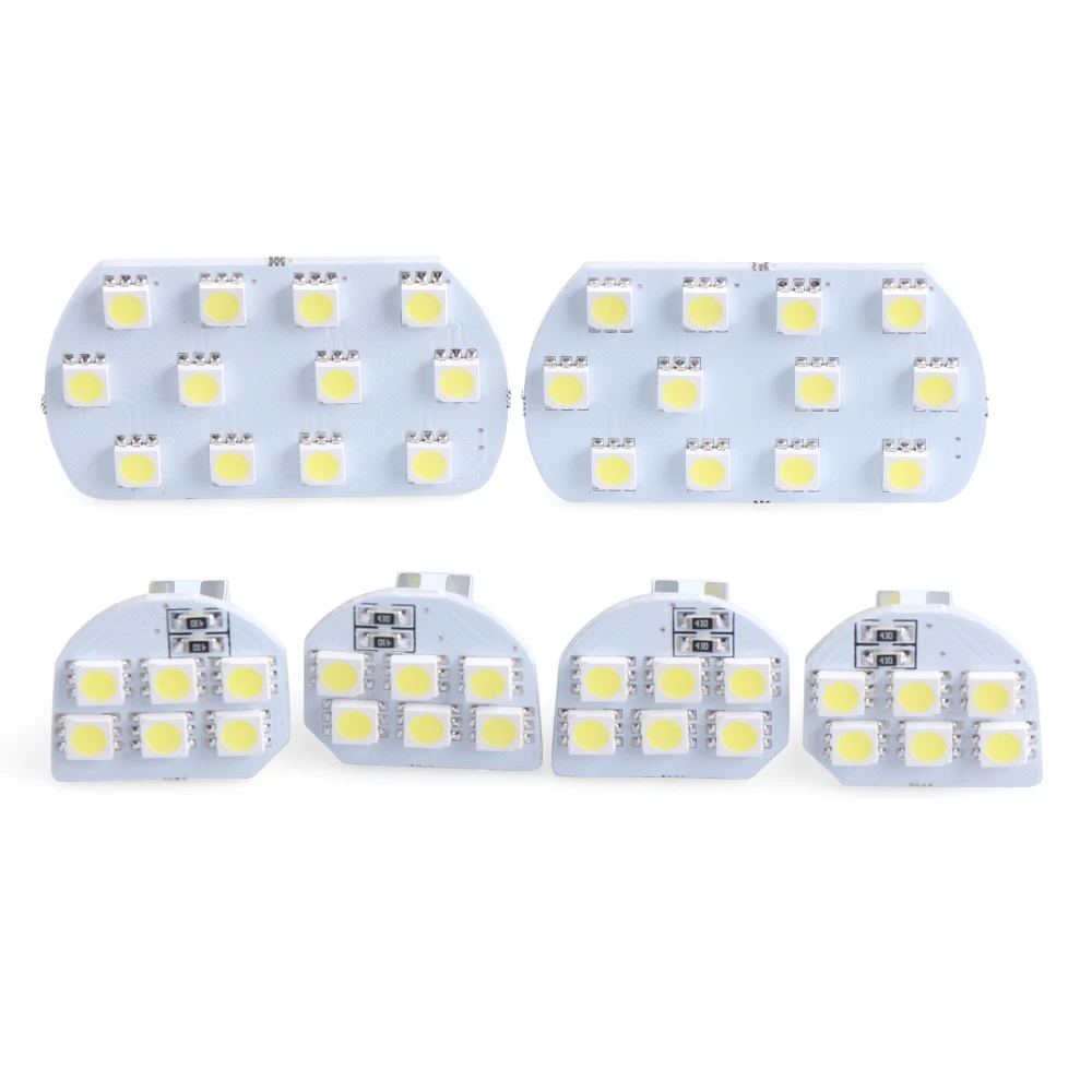 For PEUGEOT 206 308 3008 408 508 For CITROEN C5 Super Bright Led Interior Reading Light Lamp Interior Light 6pcs Per Set