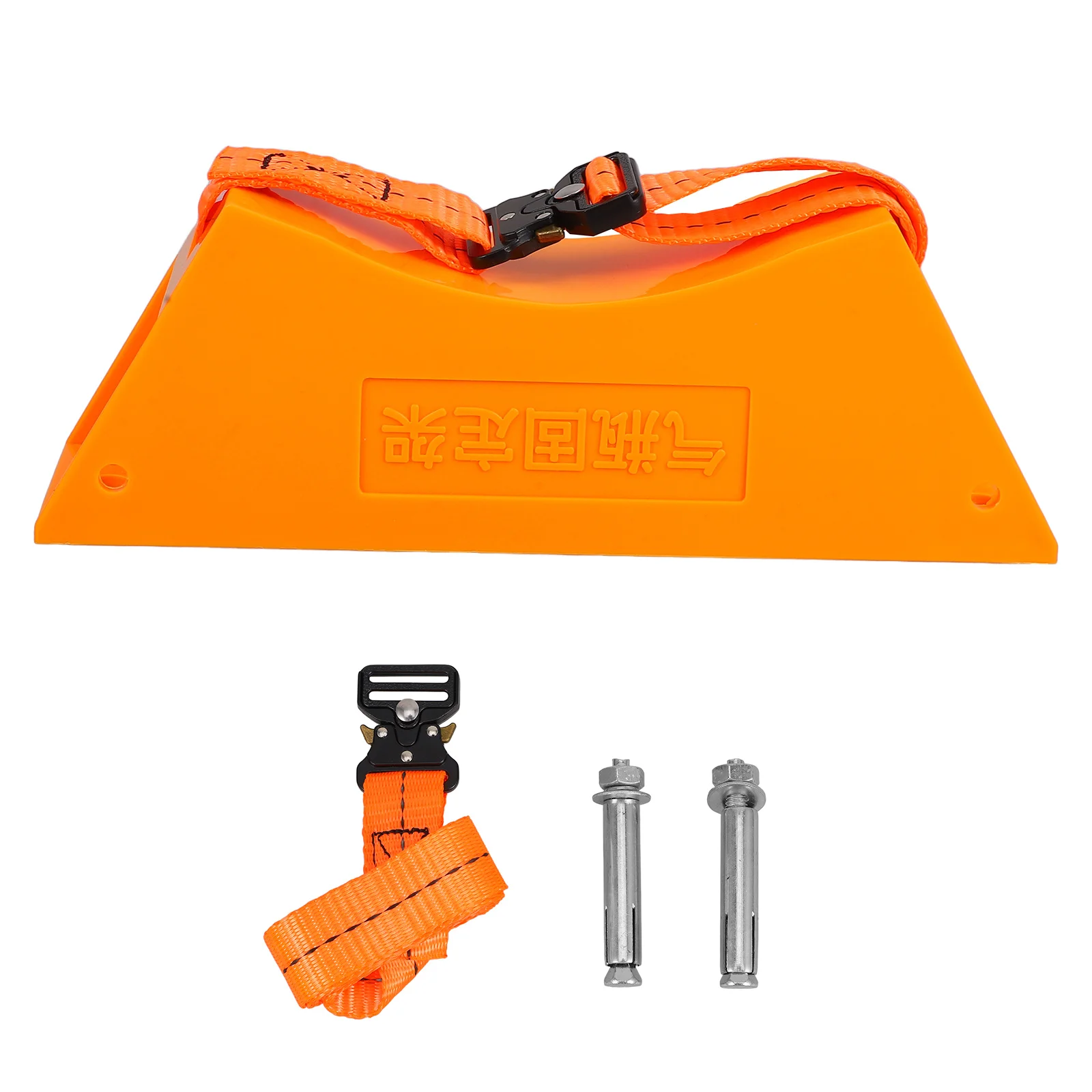 

1 Set Gas Cylinder Bracket Wall Mounted Propane Tank Holder For Welding Camping Laboratory Durable Chains Included Anti-Tilt