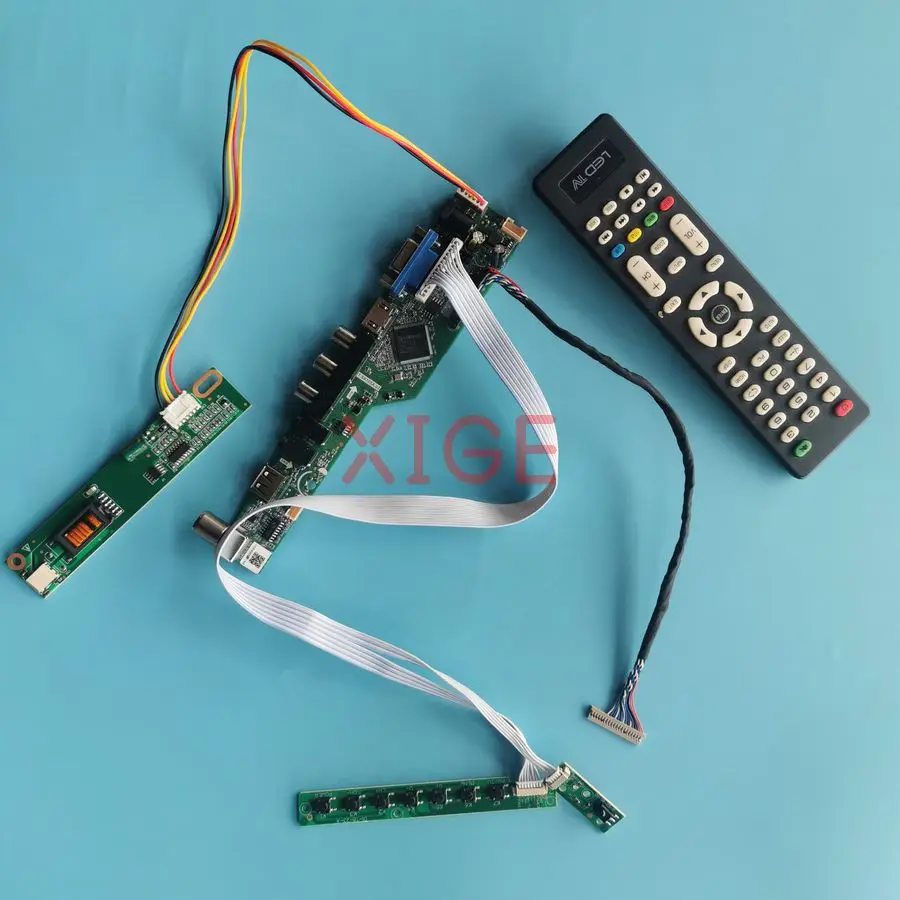 

For LP121X1 HSD121PX12 LP121X05 LP121X04 Display Controller Drive Board Kit 1024*768 1-CCFL 1024x768 LVDS 20-Pin HDMI+VGA+AV+USB