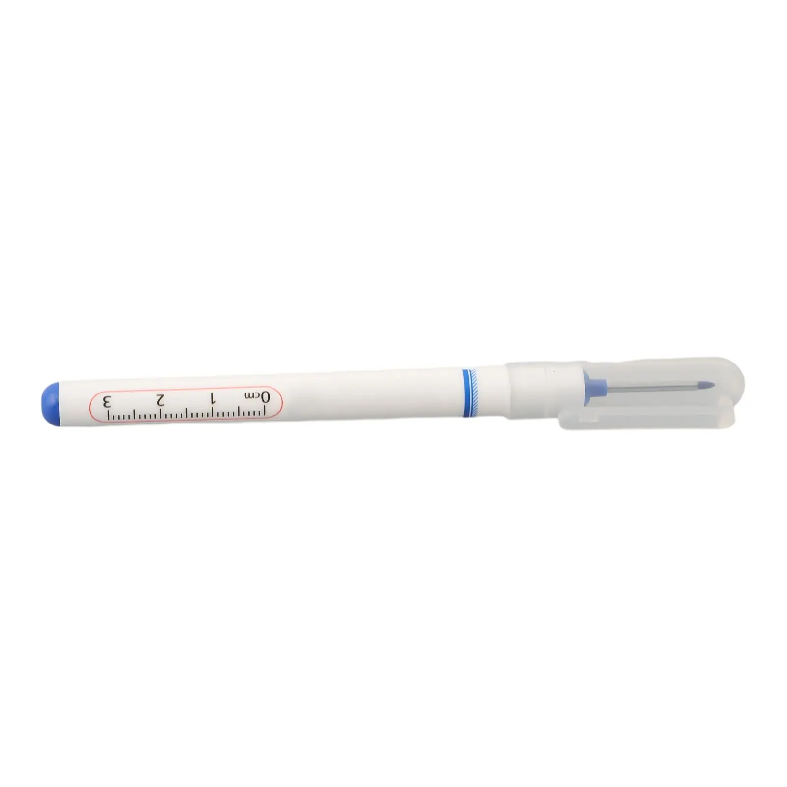 Extended Reach Marker Pen for Accurate Layout Work in For Bathroom Remodeling Shelving Installation and Metal Drilling