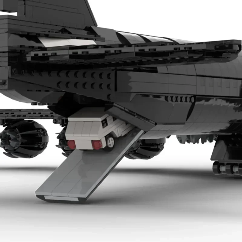 Moc ビルディングレンガ軍用機モデル UCS 救助航空機技術モジュラーブロックギフトクリスマスおもちゃ DIY セットアセンブリ