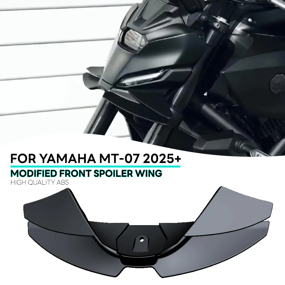 

Для YAMAHA MT-07 2025 ветрокрыло, аэродинамический обтекатель, крылышки MT07 2025 GP WING, передний спойлер для мотоцикла, нижний спойлер, передняя губа