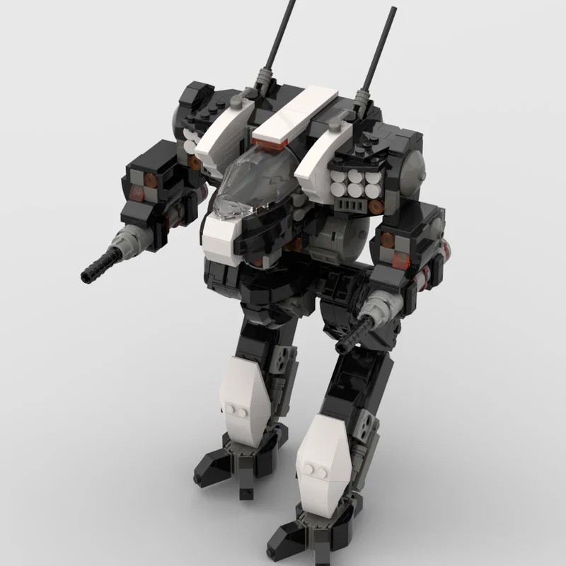 

872pcs Moc Cougar Space Battlemech Assembly Model Pacers Building Blocks Creativity Assembly Bricks Toys Christmas DIY Gift