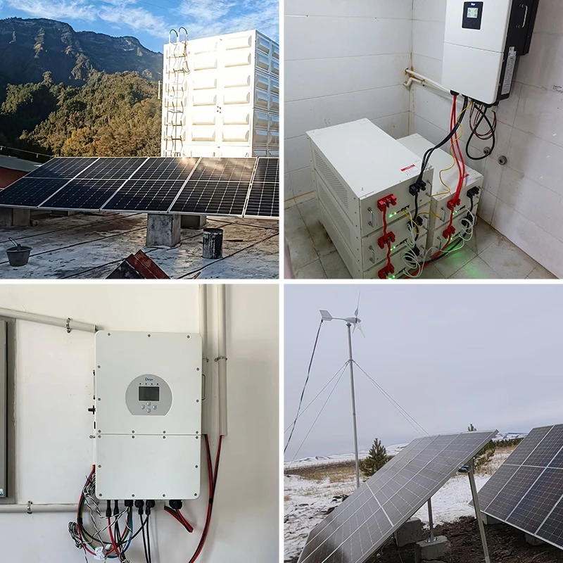 Solar Energy System for Home off Grid Full Set 6kw deye 6000 Watt Solar Panel System 12kw Hybrid Solar Energy System