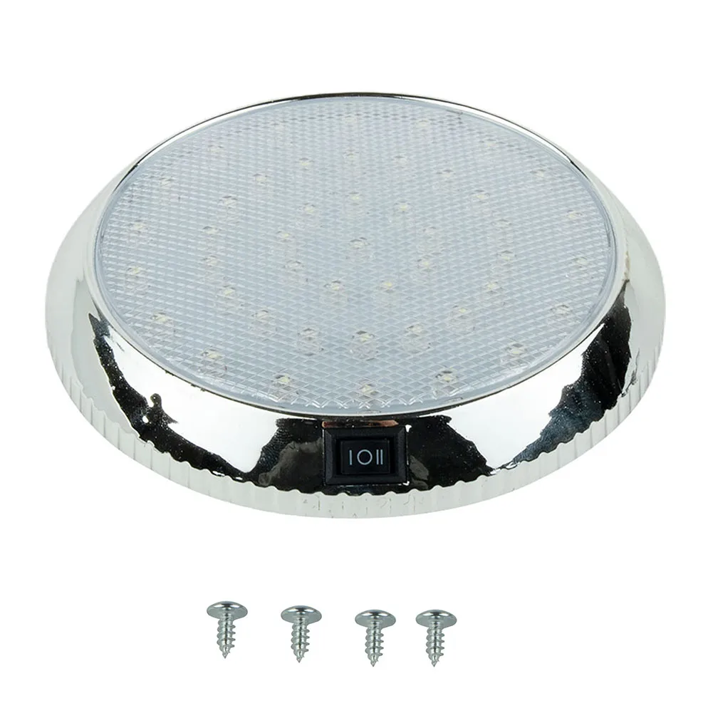 

1PC 12V LED Roof Ceiling Interior Lights Camper Van Boat Caravan Light White High Quality Interior Roof Light Accessories