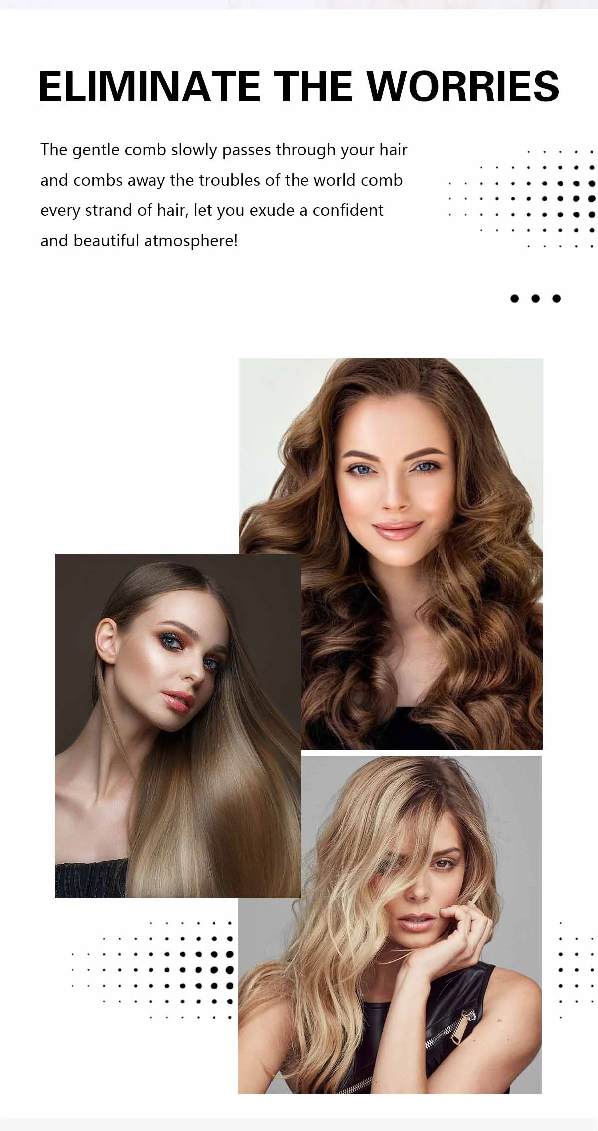 Professioneller Friseurkamm, Haarschmuck, Bürste, spitzer Schwanzkamm für Perückengeflecht, Haarfärbemittel und Highlights, Haar-Styling-Geräte – Detail 2