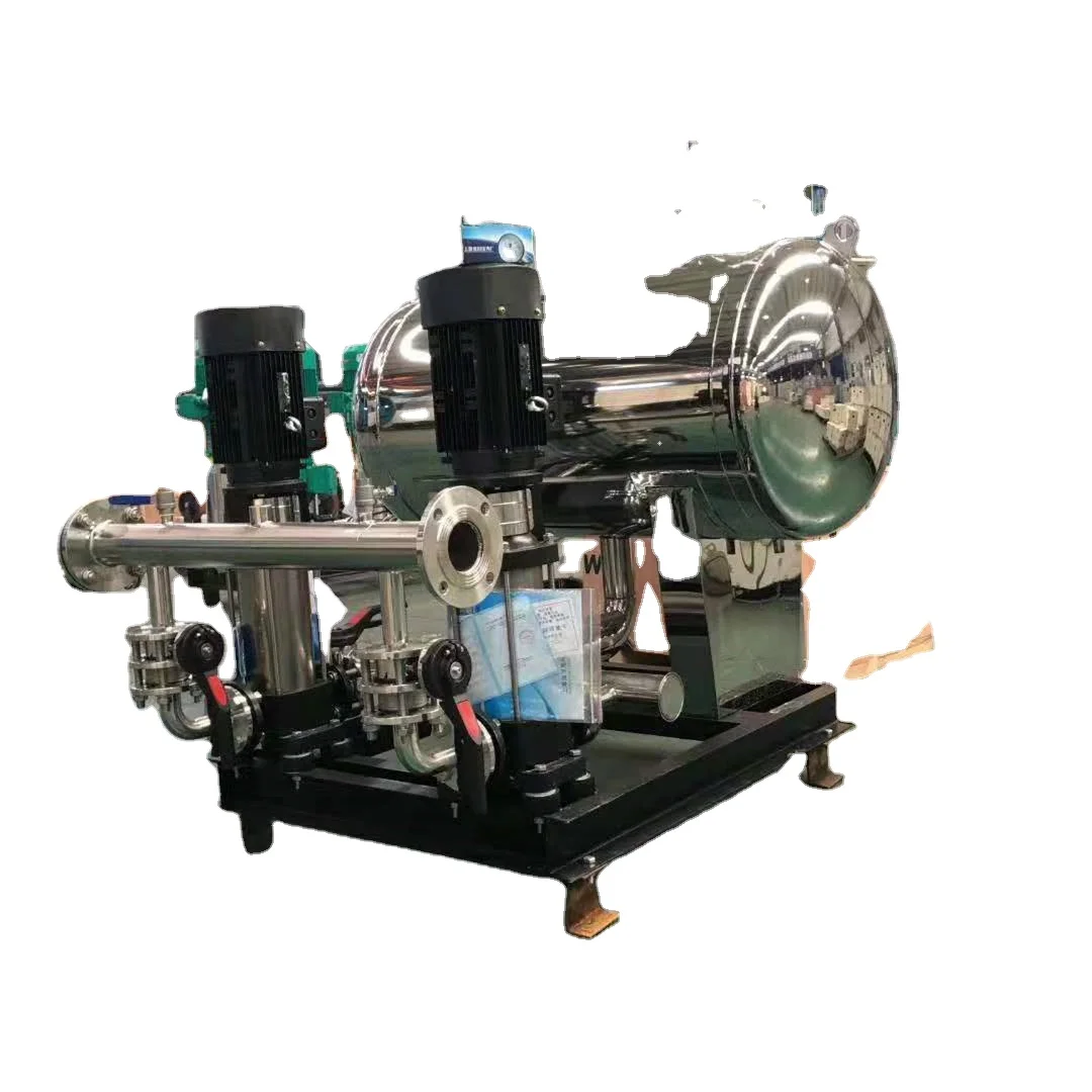 Constant pressure variable frequency tap water booster equipment pressure pump