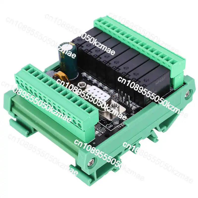 FX2N-20MR-232 لوحة PLC مع غلاف |   5A DC24V، مخرج مرحل 12IN/8OUT، 2AD 0-10V، عد عالي السرعة وRS232