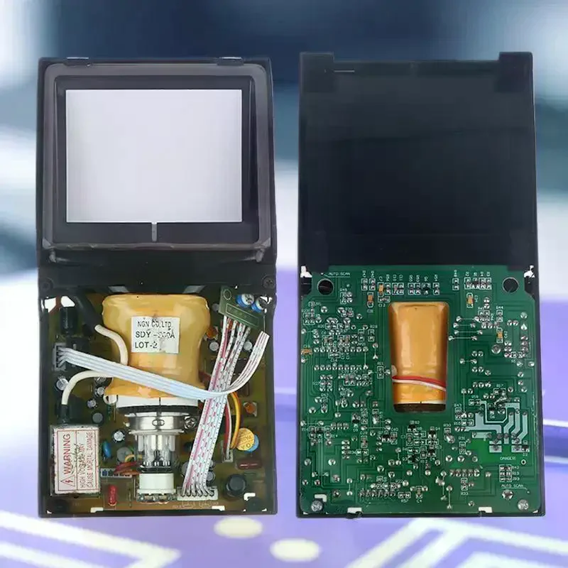 شاشة تلفزيون ريترو 12 فولت 4.2 وات CRT، وحدة فيديو عرض 4 بوصة