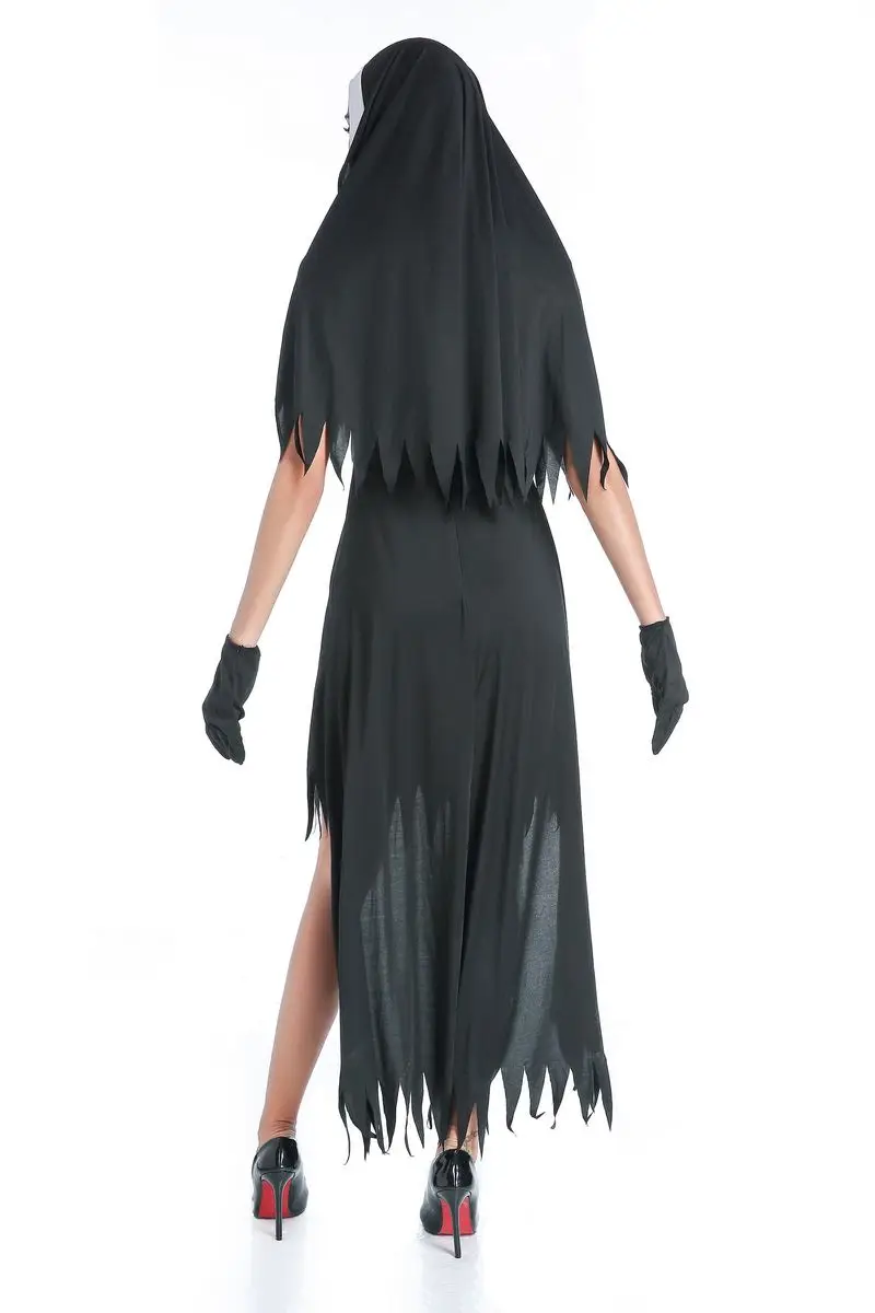 F1783 Women's Dreadful Nun Plus Size Costume