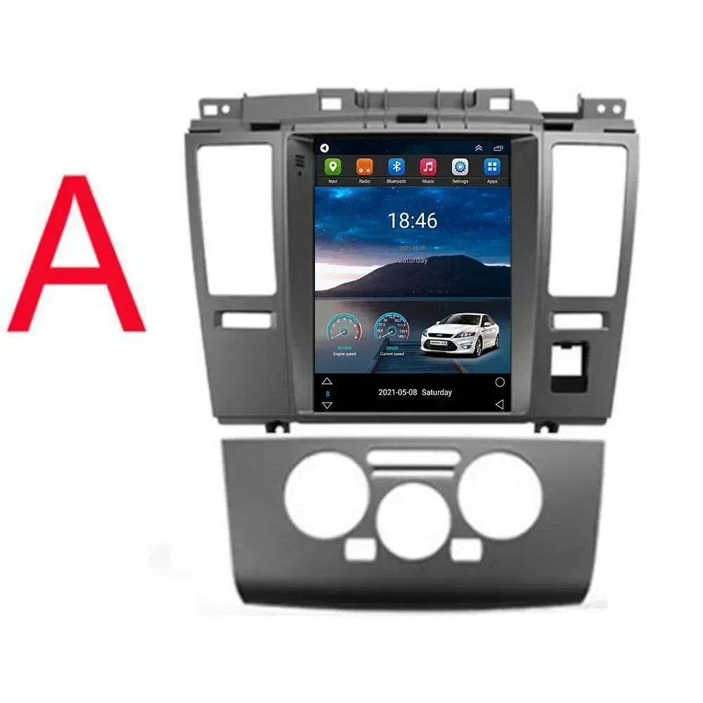 Tesla Style Android 13 Car Radio For Nissan Tiida C11 Car DVD Player Auto GPS Navigation Stereo 4G DSP Stereo 2004-2013