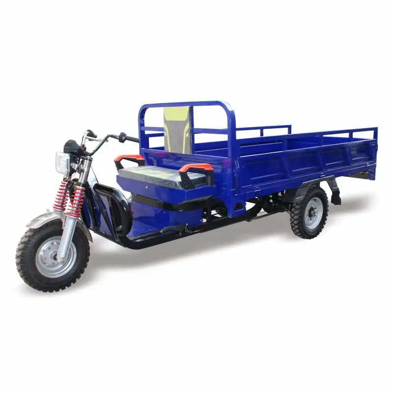 lift dump tricycle, long-lasting battery life, thickened steel plate, large cargo capacity, maximum climb 30 degrees slope