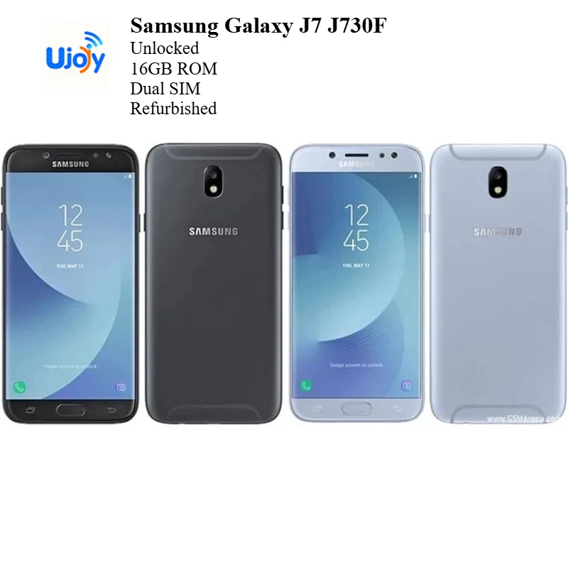 Samsung Samsung Galaxy J7 J730F Smartphone | 5.5" Full HD Screen  | Android 9 4G LTE | Unlocked 16GB ROM Dual SIM Phone -Refurbished - Aliexpress Deal