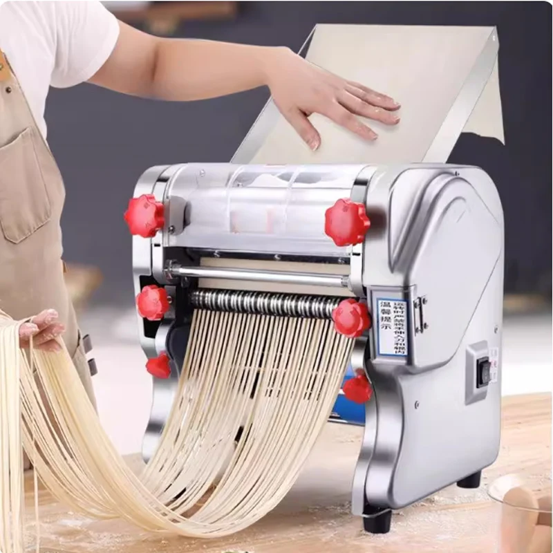 ماكينة صنع المكرونة الكهربائية ماكينة صنع المعكرونة المعكرونة التجارية المنزلية الفولاذ المقاوم للصدأ ماكينة ضغط المعكرونة السباغيتي #1