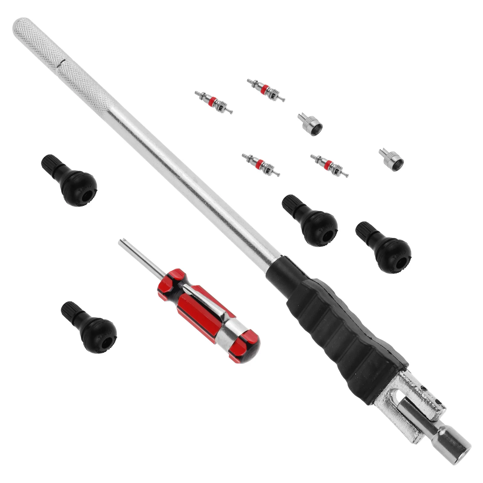 

1 Set Valve Stem Tool Tire Removal Tool Valve Stem Installation Tool Accessory valve stem installer tire tool