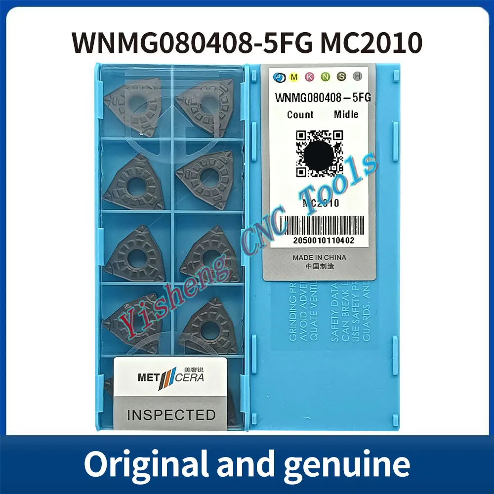 Narzędzia skrawające METCERA WNMG060404-5FG/080408-5FG/080404-5FG/WNMG080404-2TS WNMG080408-2TS WNMG080404-3MU WNMG080408-3MU MC2010