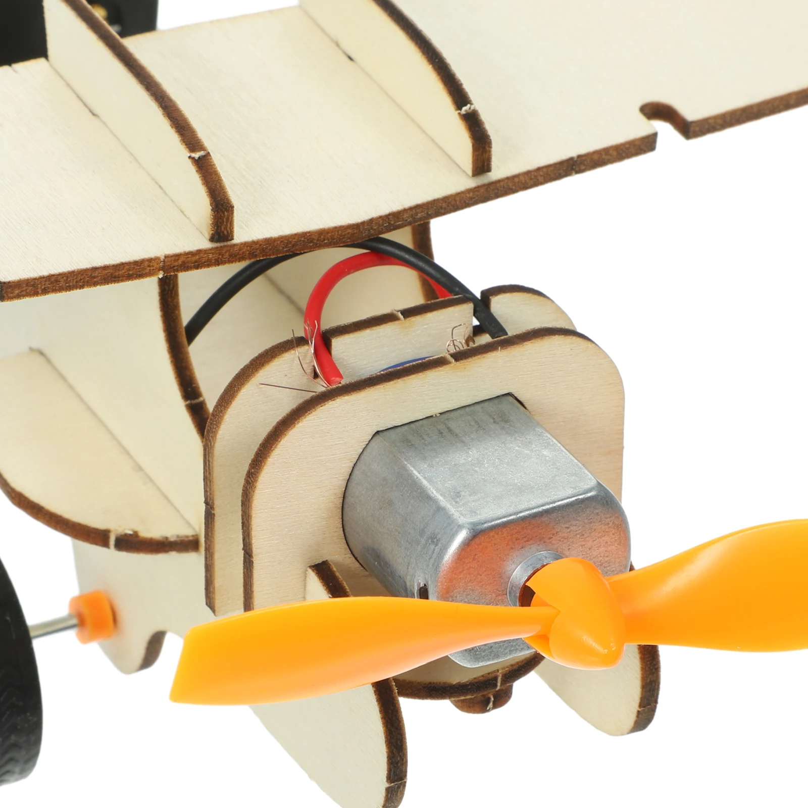 

1 set 1 Set Diy Glider Airplane Kit Kids Stem Science Experiment Electric Wood Aircraft Building Puzzle Science Assembly Craft
