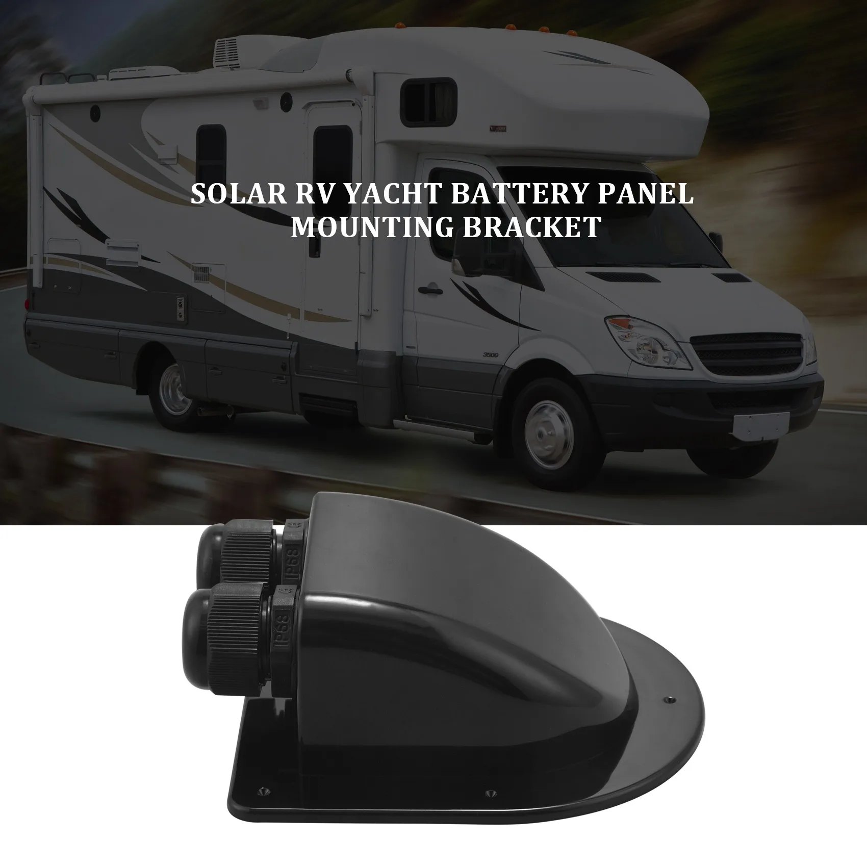 Roof Wire Entry Gland Box Solar Panel Cable Caravan Boat-B