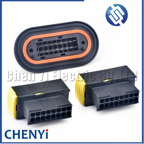 Imagen 2 del producto Toma de enchufe de placa de conector de automóvil de 15 pines 16P AMP 0001530022 964589 -1 2- 968814 -2 968815 -1 968814 29688142   para camión mercedes