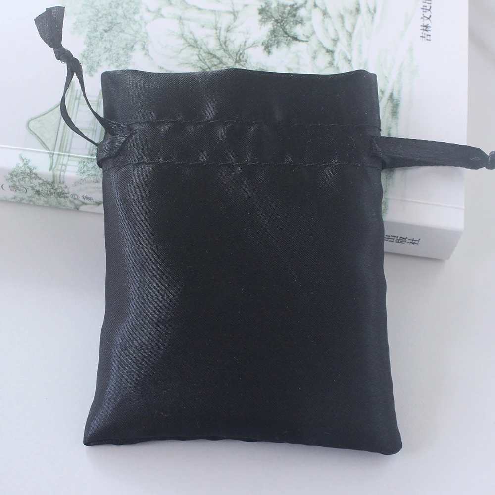 10 قطعة/الوحدة لينة الحرير والمجوهرات شنطة هدايا الساتان الرباط الحقيبة لحفل الزفاف كيس الحلوى الفاخرة مجوهرات التعبئة #5