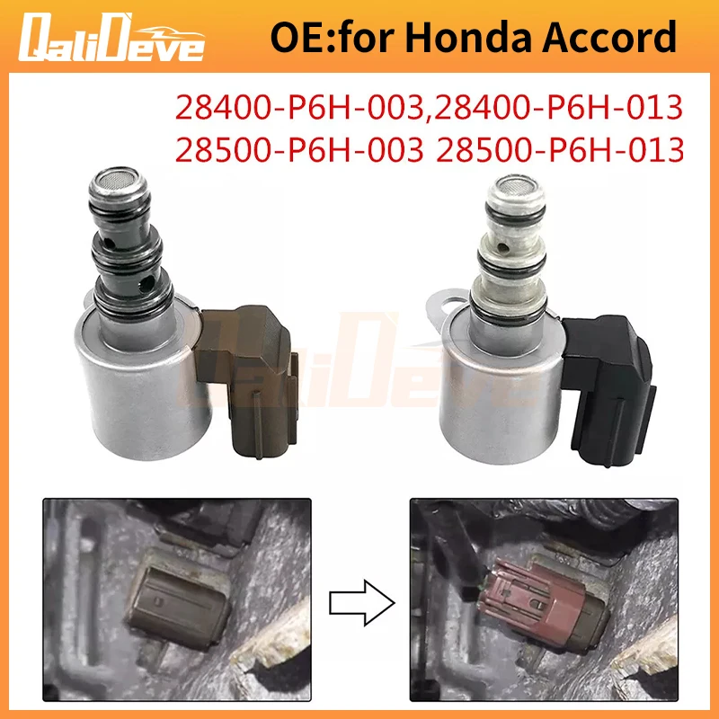 

28400-P6H-003 28500-P6H-013 Transmission Shift Control Solenoid Valve For Honda Accord Pilot Odyssey Prelude 28500-P6H-003