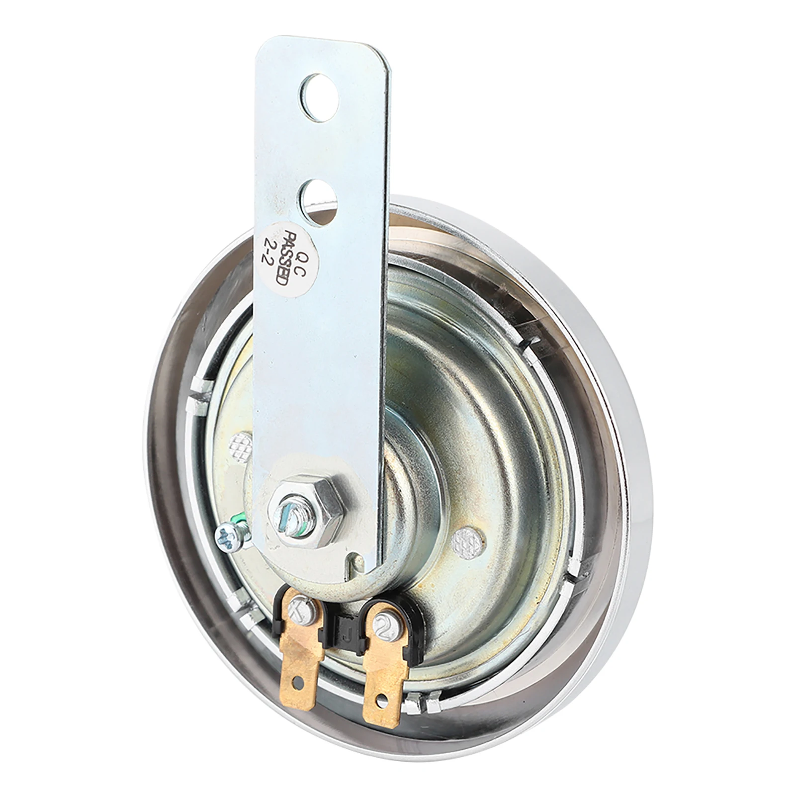 العالمي للدراجات النارية القرن 12 فولت 105dB مقاوم للماء 85 مللي متر مع العسل كروم غطاء بصوت عال دراجة نارية القرن دراجة نارية الملحقات