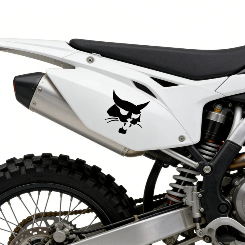 

18cm Bobcat Head Animal Sticker Vinyl Waterproof Decal Car Body Decoration for SUV Truck Laptop Motorbike Universal Decor