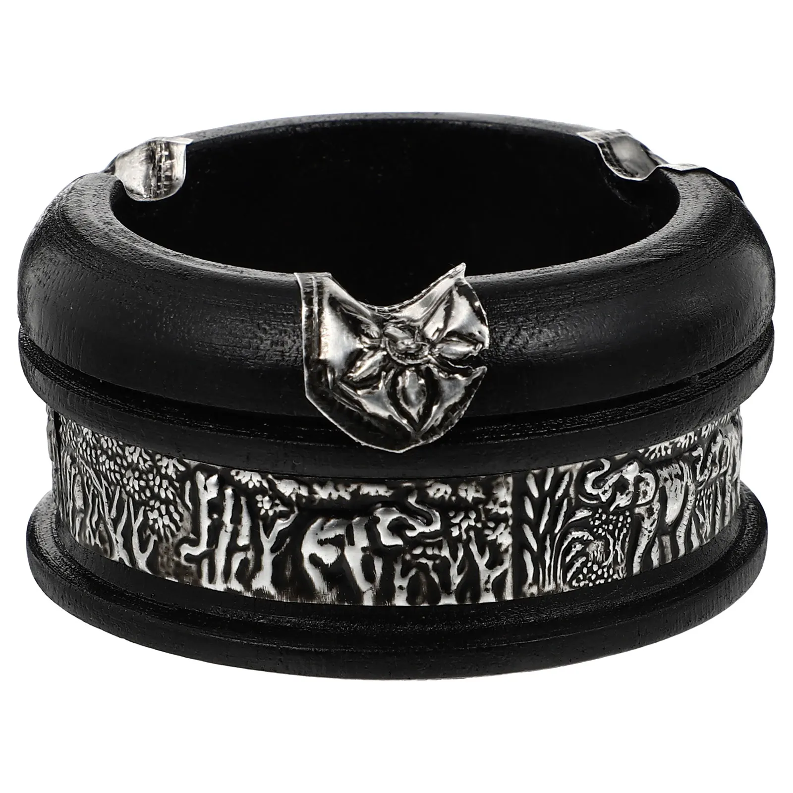 

Wooden Ashtray Cigar Decor Multifunctional Cigarette Holder Desk Home Office Smoke Ash Storage Clean Tidy High Grade Materials