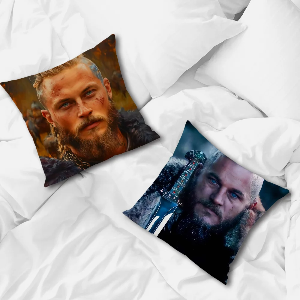 

R-Ragnar Loothbrok наволочка для спальни, автомобиля, кофейни, комнаты и гостиной, дивана, декоративная наволочка