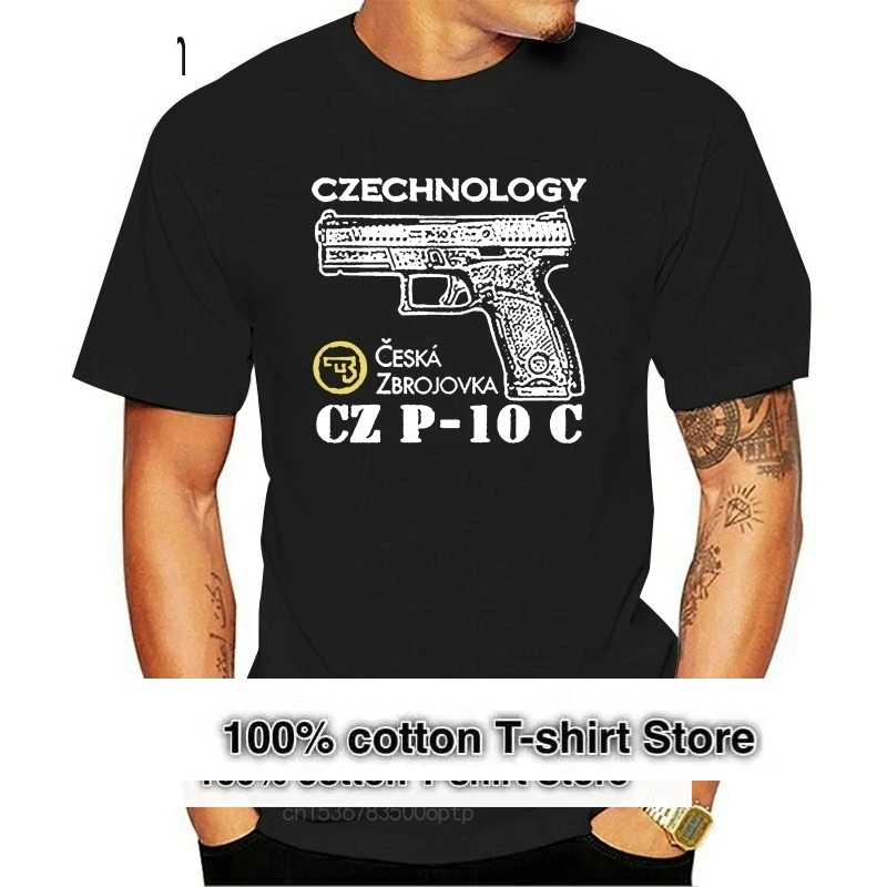 NEW RARE CZ USA CZECHNOLOGY CESKA ZBROJOVKA SHIRT CZ P10C USA MANY COLOR T SHIRT