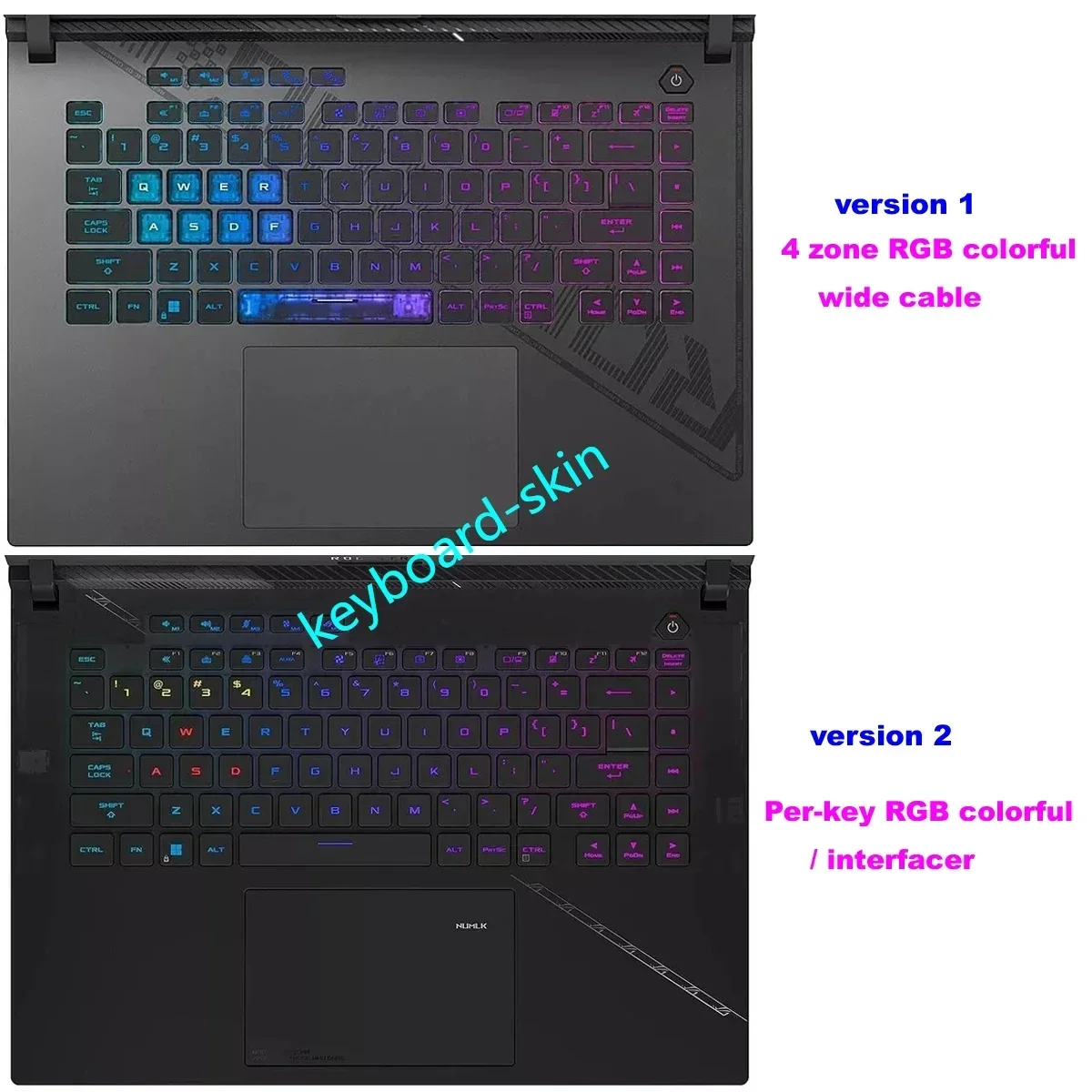 New RGB / interface US Backlit Keyboard For ASUS ROG G16 G614 G614J G614JV G614JVR G614JZR G634 G634J G634JZR G634JY G634JYR
