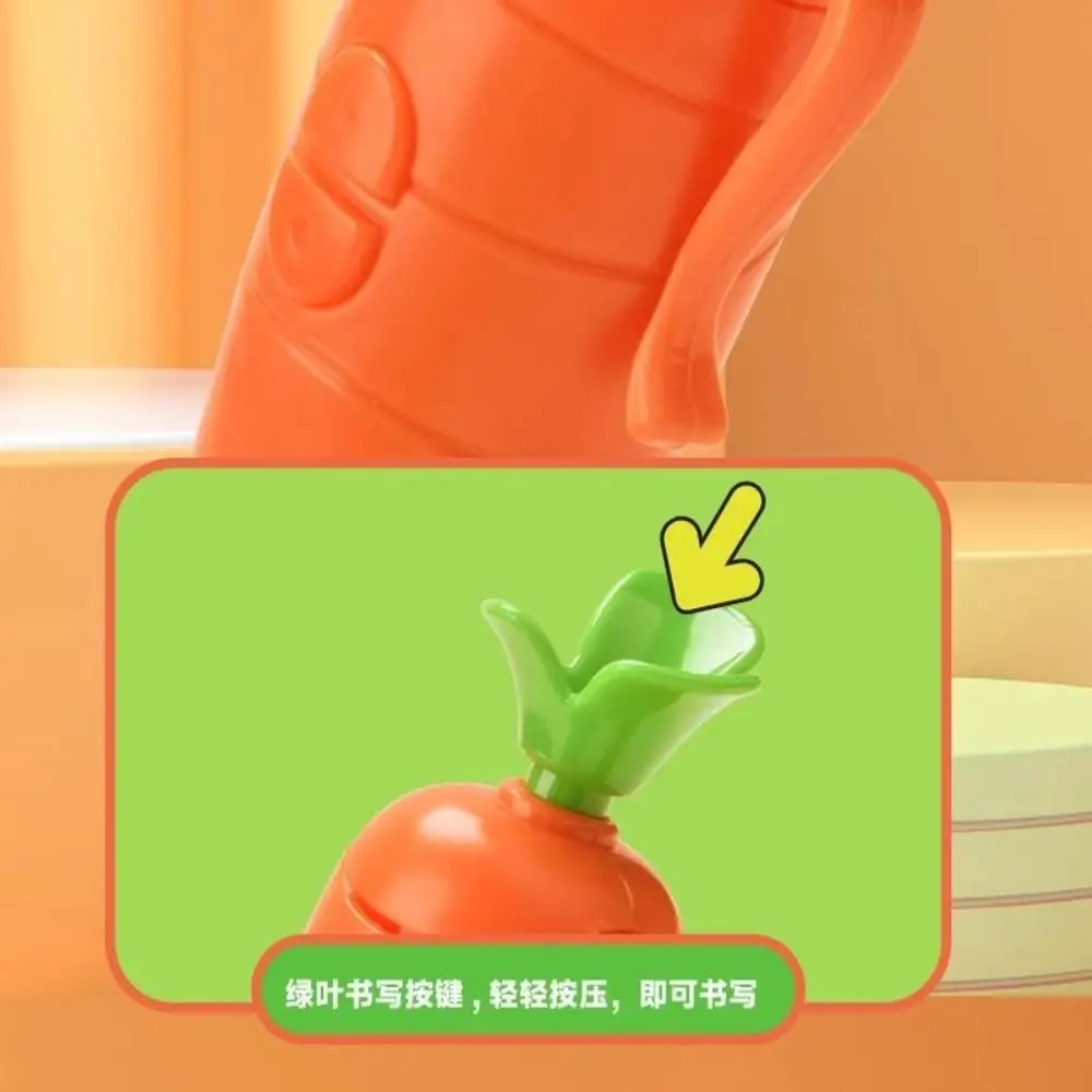 Funny Simulation Carrot Voice Recorder Eggplant/Corn Write Graffiti Ballpoint Pen Recording Pens