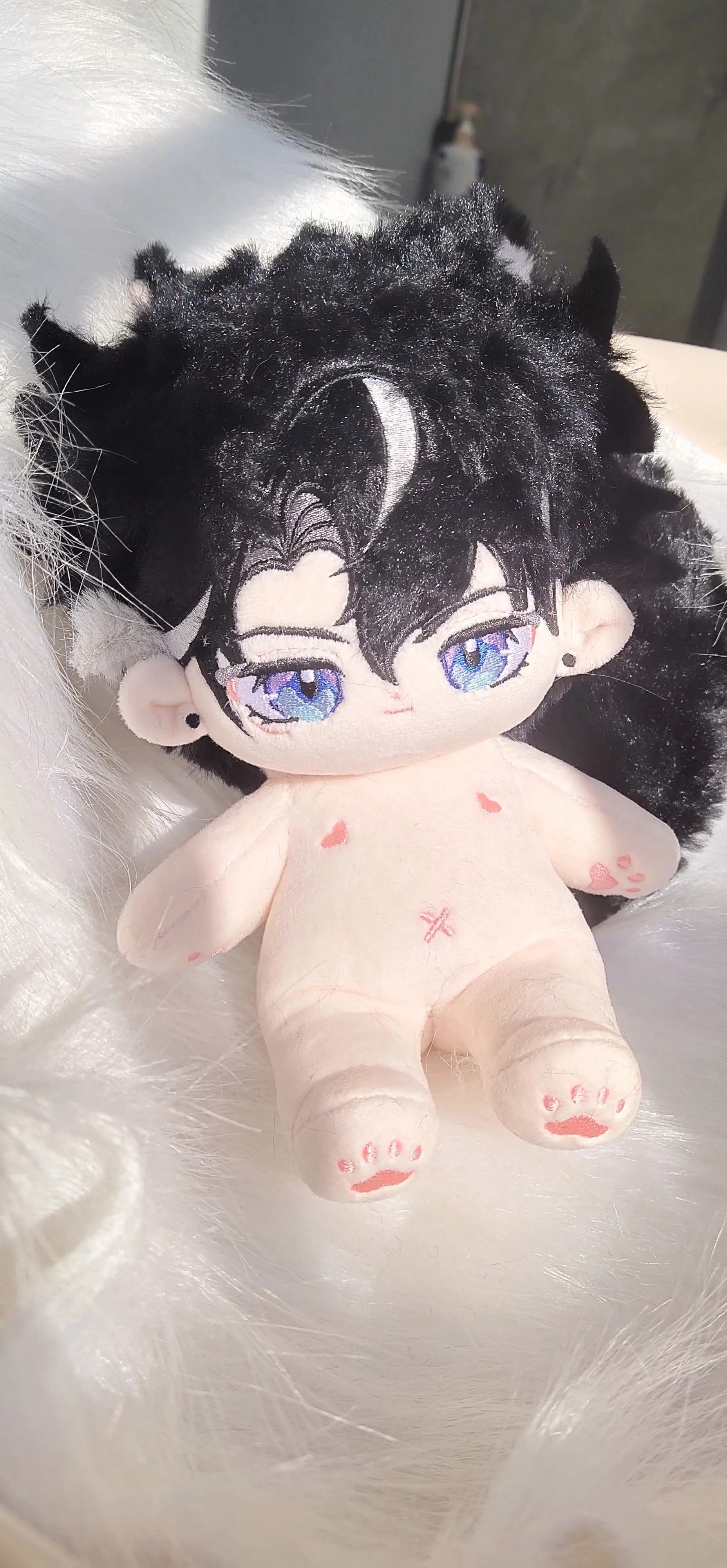 

2024 New Pre-sale Genshin Impact 20cm Wriothesley Cotton Stuffed Dolls Gifts Cosplay Doll Only Naked Doll Mascot Ornament