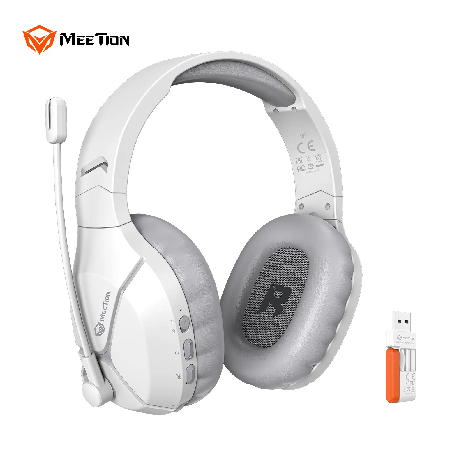 

Wireless Headphone Head-Mounted Computer Bluetooth Specially for Gaming PUBG Headset Meetion Mishen Bth011