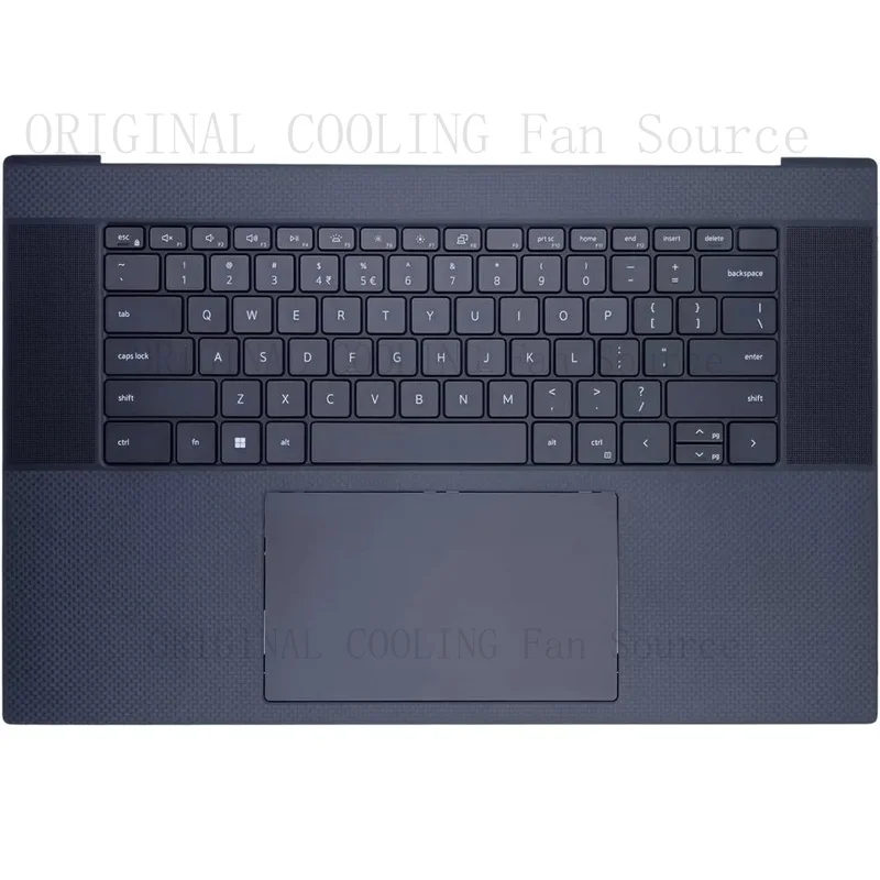 R+  For Dell XPS 9730 0MPYVN Laptop C Cover w/ Backlit Keyboard Touchpad Black