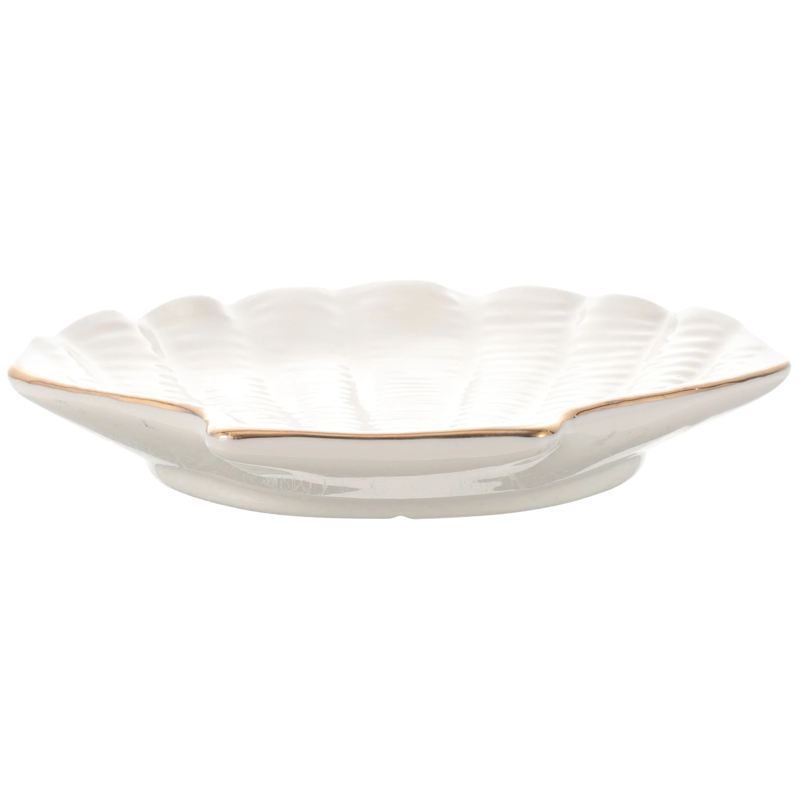 

Ceramic Jewelry Tray Vintage Trinket Dish Cute Dessert Plate Ring Organizer Necklace Storage Display Key Storage Plate Sundries