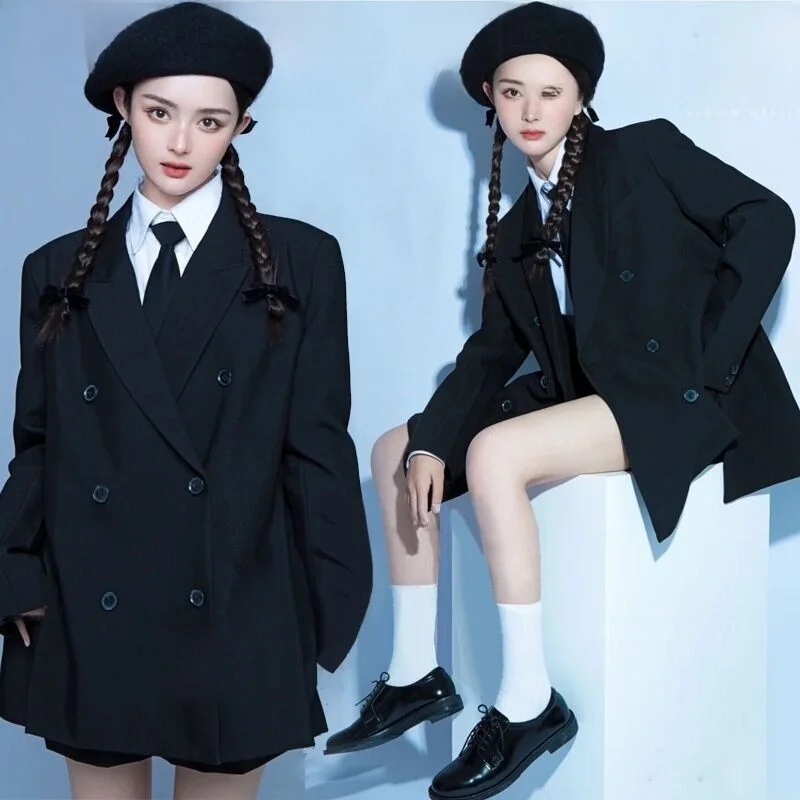 New Portrait Photography Ladies Suit College Style Image Photo Studio Personal Branding Photography Fashionable Ethnic Wear