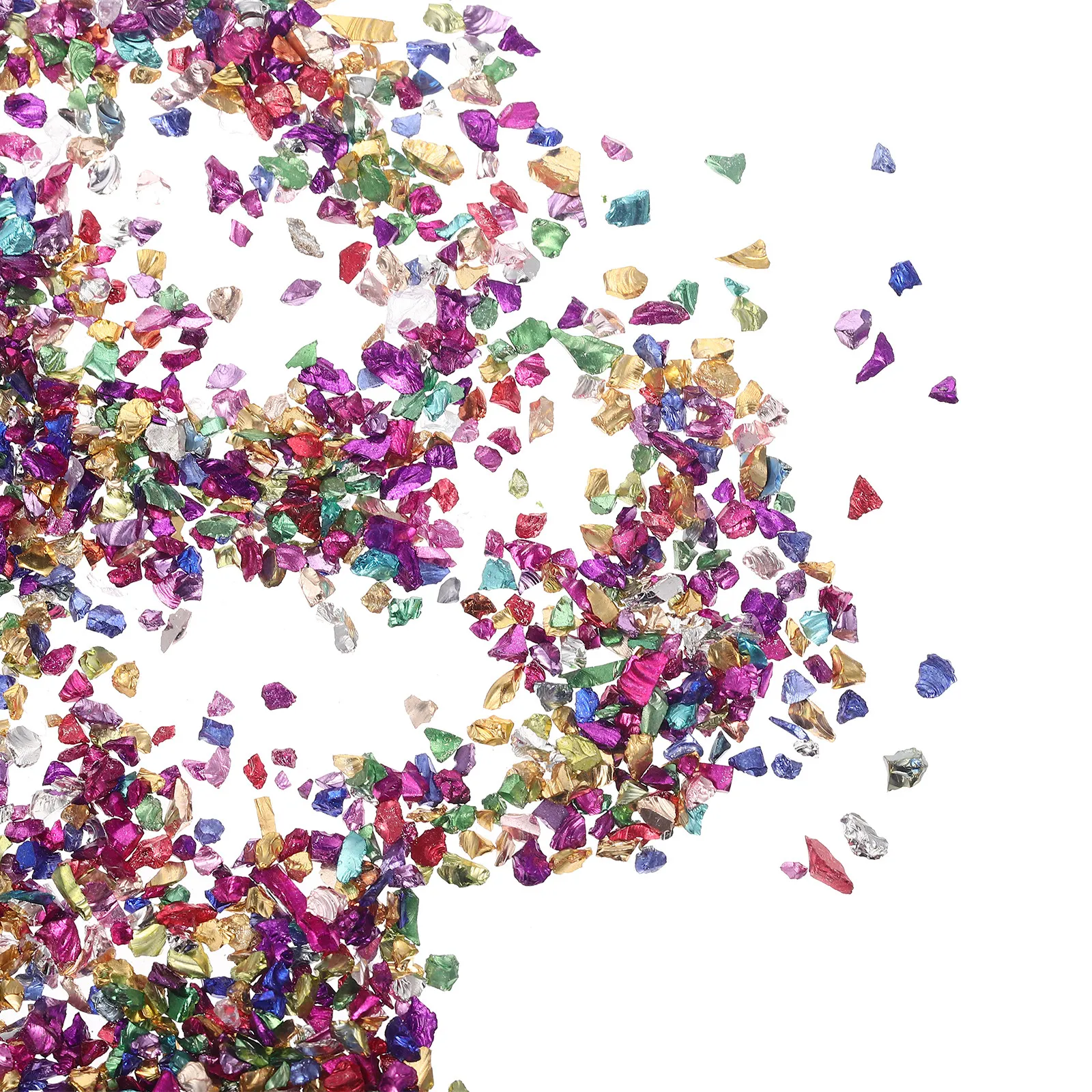 

1 упаковка нерегулярных стеклянных эпоксидных наполнителей для маникюра, аксессуары для рукоделия, изготовления украшений, скрапбукинга, DIY-проектов, наполнители для шармов