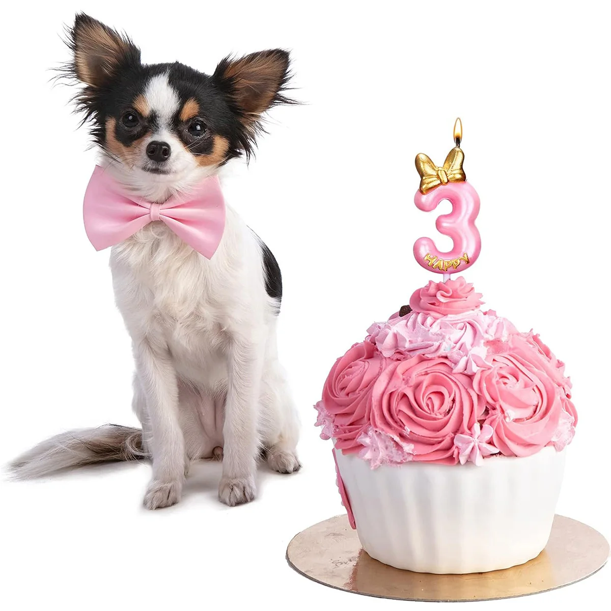 Candle Pink Birthday Candle Girl Happy Birthday Cake Topper Birthday Candle for Cake Topper Birthday  Anniversary Party Supplies