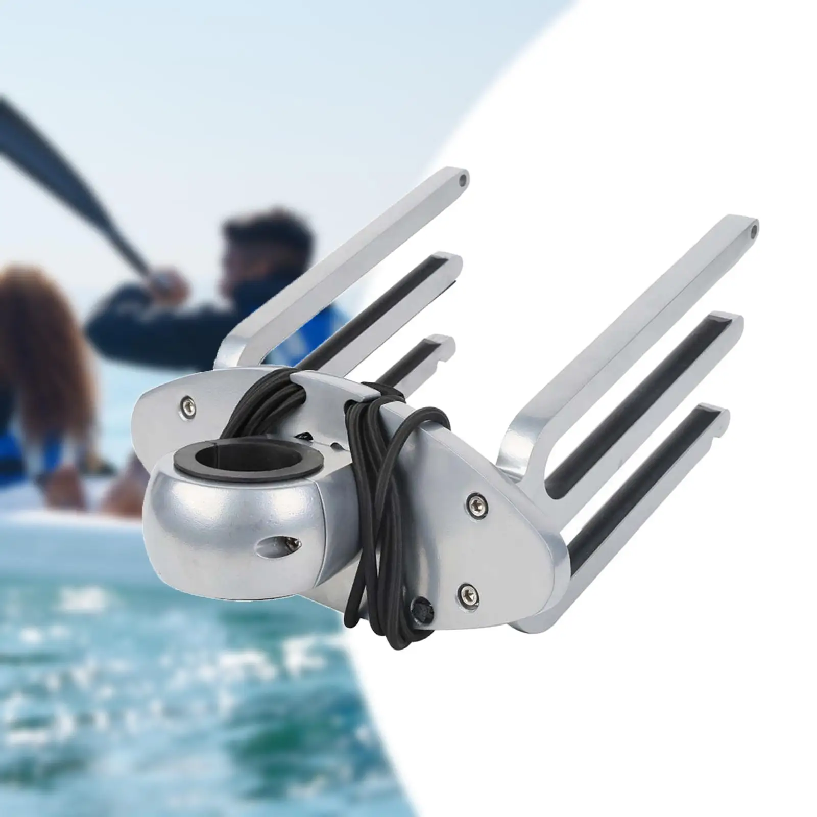 

Surfboard Tower Rack WakeSurf Rack Holder Rubber Support Rack Surfing Carrier Mount Shock Cord Surfboard Rack for Boat