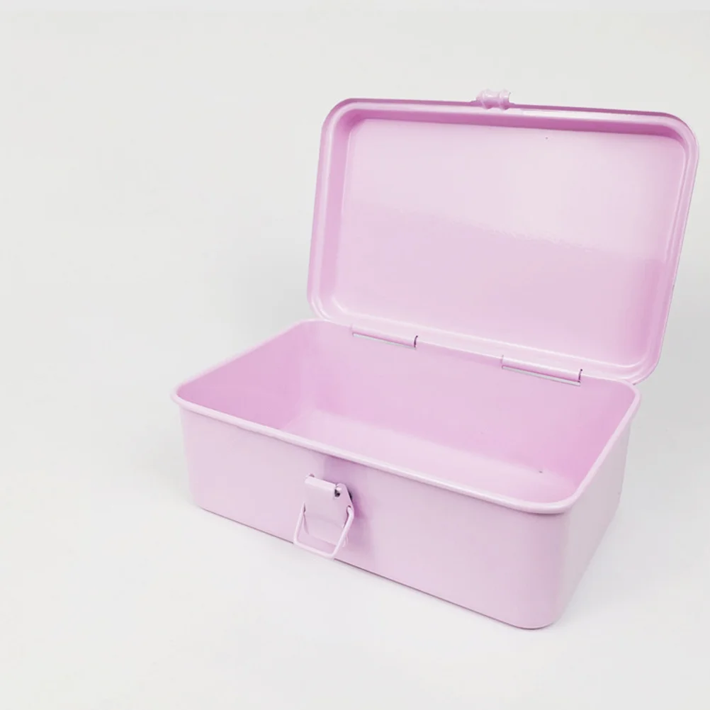 1pcs Metal Tool Heavy Duty Storage Container For Car Garage Workshop Tools Organizer Box Mechanics Sundries Storage Box