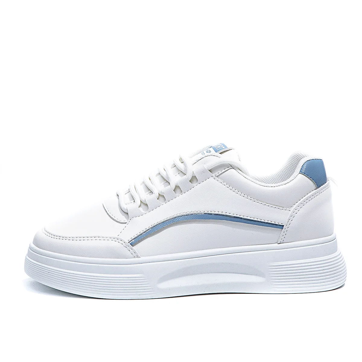 Small white shoes female summer 2024 spring new sports flat casual thick sole increase board shoes