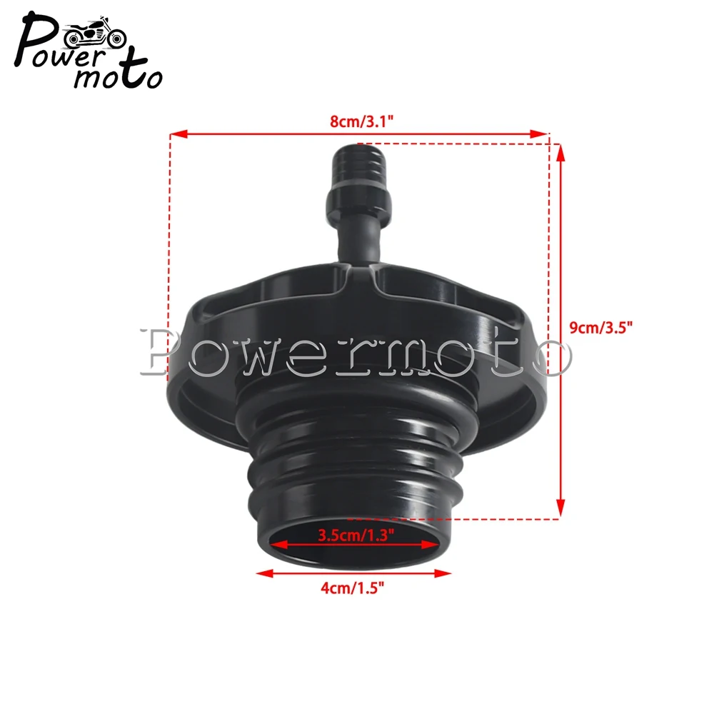 For All Female Thread Harley Gas Tank Cap Aluminum 8 Color Variants Direct Bolt On Installation Not For 2023.5-2025 Touring