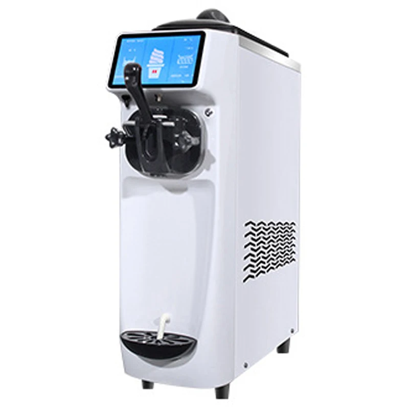 ST16EW/GT22W Ice Cream Machine Commercial Full-Automatic Stall Desktop Small Cone By Air 14-16L/H 1150W