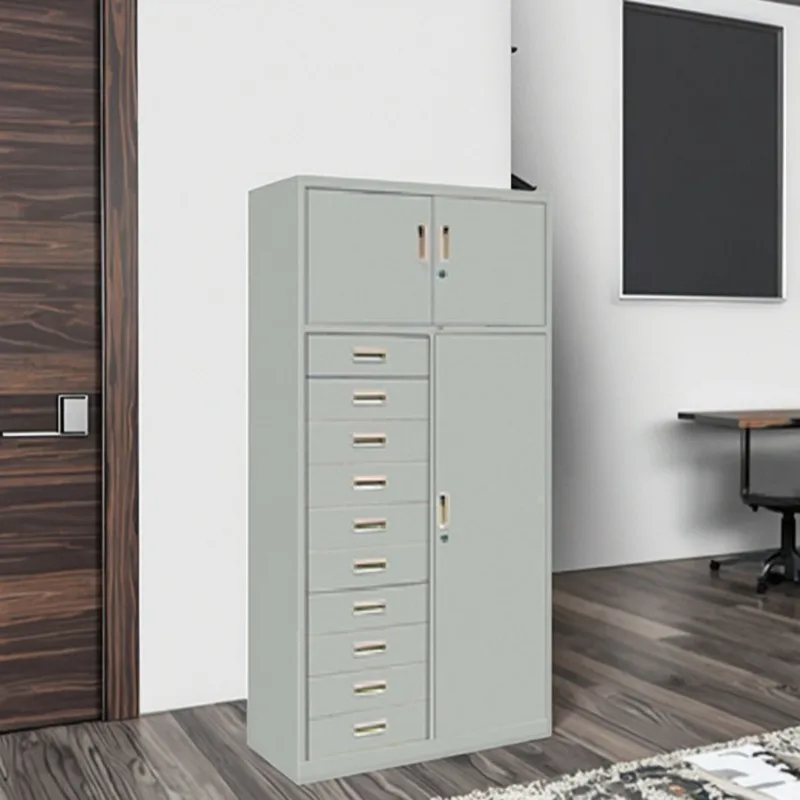 Modern Luxury Style High Quality Steel White Environmentally Friendly Powder Coated Removable Structure File Cabinet